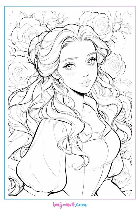 belle beauty and the beast coloring pages – BUJO ART Pretty Coloring Pages, Beauty And The Beast Coloring, Coloring Pages Princess, Bujo Art, Art Coloring Pages, Manga Coloring Book, Color Drawing Art, Belle Beauty And The Beast, Free Adult Coloring Pages