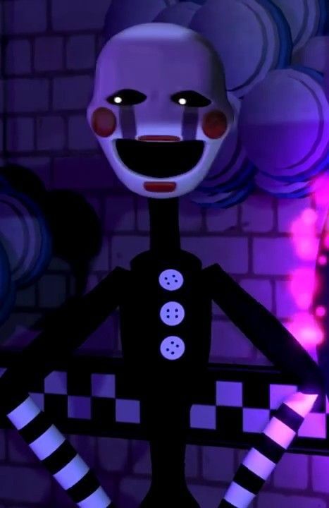 Nightmare Marionette Fnaf, Security Puppet Fnaf, Puppet Fnaf Pfp, The Puppet Fnaf, Fnaf Marionette, Fnaf Puppet, Puppet Fnaf, Marionette Fnaf, Fnaf Crafts