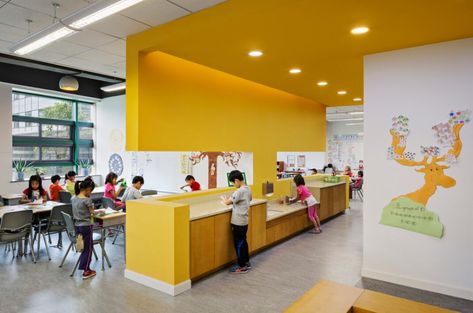 Cafeteria Design, Educational Architecture, Kindergarten Interior, Classroom Interior, Chengdu China, School Interior, School Cafeteria, Montessori School, Education Architecture