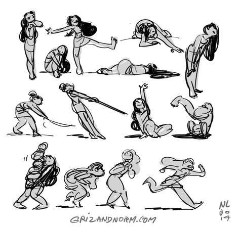 GrizandNorm : Photo Drawing Style, Gesture Drawing, Animation Reference, Poses References, Character Poses, Animated Drawings, Character Design Animation, Art Poses, Character Design References