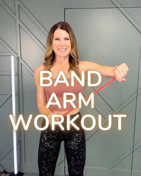 Arm Work, Strong Arms, Loop Bands, Fitness Instructor, Workout Ideas, Resistance Bands, Band Workout, Resistance Band, Arm Workout