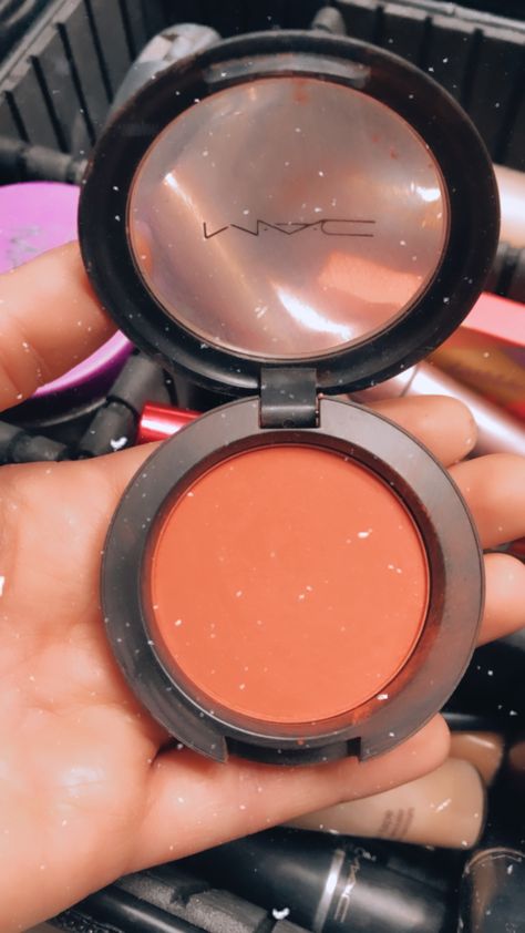 Peachy Blush, Mac Blush, Blush Makeup, All Skin Types, Skin Makeup, Bronzer, Mac Cosmetics, Skin Care Tips, Skin Types