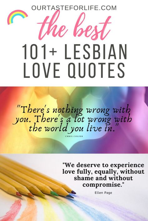 Looking for the best lesbian love quotes? We've collated over 100, funny lesbian quotes, inspiring lesbian quotes, & lesbian love quotes for your girlfriend Lesbian Quotes For Wife, Girlfriend To Girlfriend Quotes, Good Morning Lesbian Quotes, Lesbian Love Quotes Short Funny, Coming Out As Lesbian Ideas, Lesbian Love Quotes Short, Quotes Lesbian, Lesbian Love Quotes, Quotes For Your Girlfriend