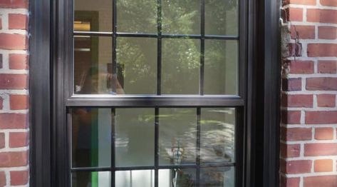 Can You Paint Vinyl Windows | Painting Vinyl Windows Painting Window Frames Black Exterior, How To Paint Exterior Windows Black, How To Paint Window Frames Exterior, Paint Exterior Windows Black, Painting Outdoor Window Trim Black, Can You Paint Window Frames, Painted Windows Exterior, Can You Paint Vinyl Windows, Paint Exterior Window Trim