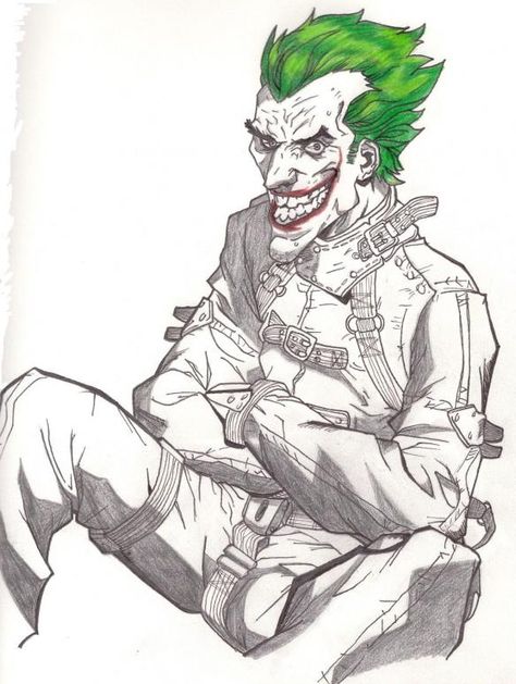 Joker in a straight jacket Joker Straight Jacket, Straight Jacket Drawing Reference, Straight Jacket Drawing, Joker Reference, Joker Cartoon, Wolves Art, Hot Music, Joker Drawings, Joker Poster