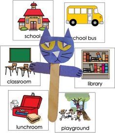 Story Time: Pete the Cat Rocking in My School Shoes | KidsSoup Pete The Cats, Welcome To School, Cat Activity, Preschool Literacy, Pete The Cat, Preschool Themes, Beginning Of The School Year, Preschool Books, Blue Cat