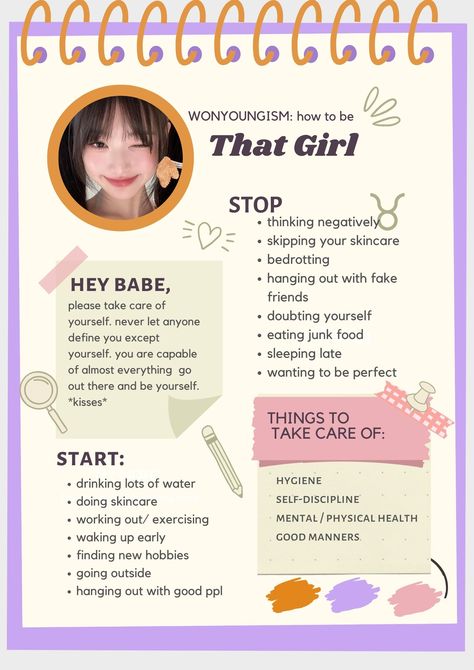 hey girlies! providing wonyoungism tips for self-improvement and self-care for a better life, good grades, good manners and confidence  <33 Woungyism Tips, Confidence Tips For School, How To Be Confident At School, Toxic Wonyoungism, How To Improve Confidence, Being Yelled At, Wonyoungism Tips, Toxic Boss, Petty Revenge