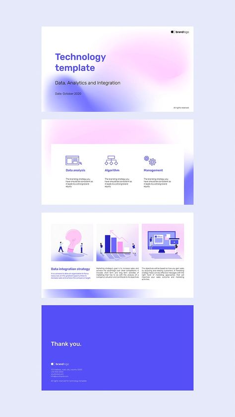 Gradient Presentation, Algorithm Instagram, Instagram Gradient, Creative Powerpoint Presentations, Presentation Design Layout, Logo Presentation, Gradient Logo, Branding Strategy, 광고 디자인