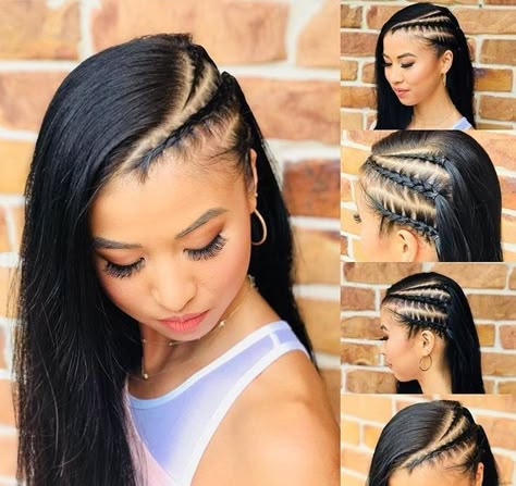 Hair Dos, Braid Styles, Black Women Hairstyles, Kids Hairstyles, Hair Hacks, Human Hair Wigs, Cute Hairstyles, Wig Hairstyles, Easy Hairstyles