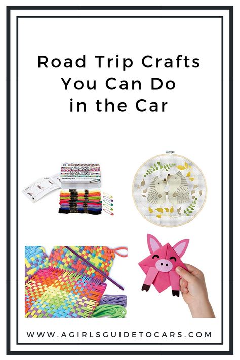 Road Trip Crafts, Car Crafts, Road Trip Journal, Back To University, Car Activities, Small Photo Albums, Road Trip Activities, Travel Crafts, Road Trip Car