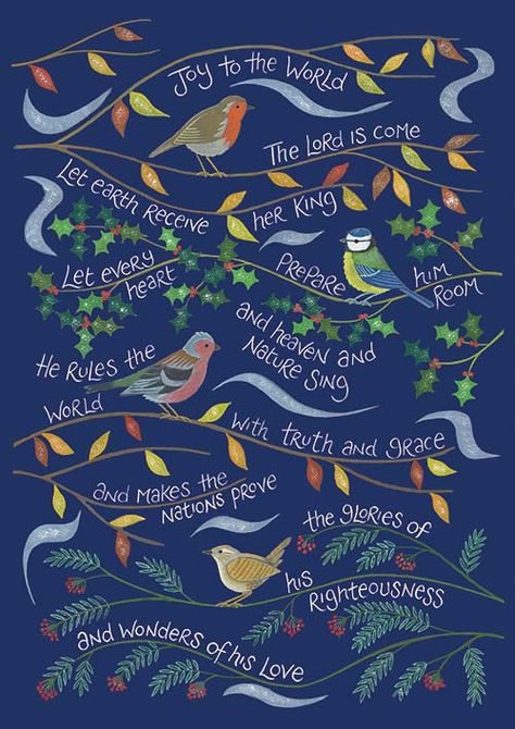 Prepare The Way Of The Lord, Heaven And Nature Sing Christmas, Hannah Dunnett, Let Heaven And Nature Sing, O Come All Ye Faithful, Christian Christmas Cards, Christmas Verses, Christian Graphics, Christmas Christian