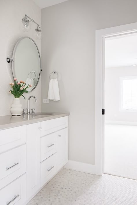 Gray owl Gray Tint Benjamin Moore, Grey Tint Benjamin Moore, Pale Oak Benjamin Moore Bathroom, Benjamin Moore Nursery Colors Neutral, Misty Gray Benjamin Moore, Gray Mist Benjamin Moore, Distant Gray Benjamin Moore, Grey Owl Benjamin Moore, Benjamin Moore Horizon Gray