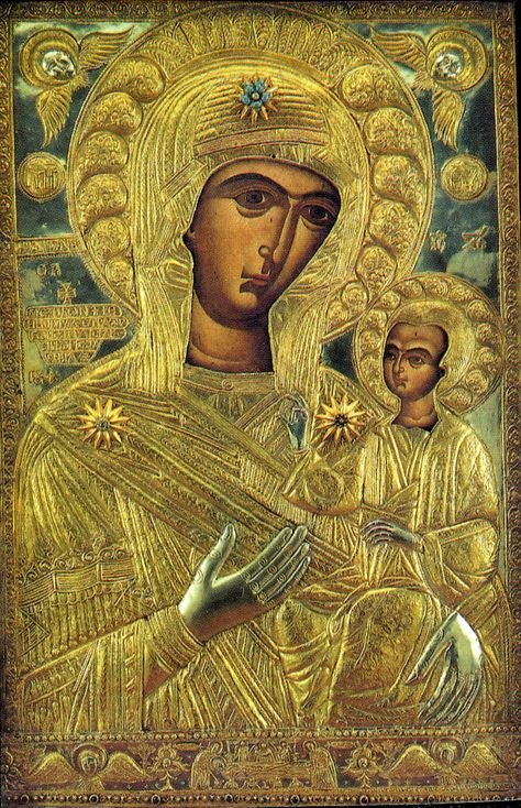 Holy Trinity Greek Orthodox Chur Luke The Evangelist, Greek Icons, Church Icon, Greek Orthodox Church, Christian World, Russian Icons, Byzantine Empire, Byzantine Icons, The Virgin Mary