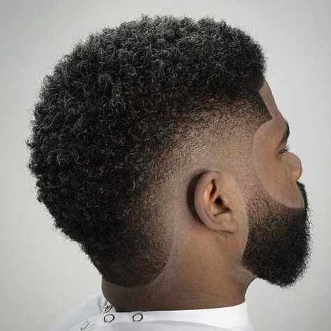 South of France Burst Fade Mohawk - Best Burst Fade Haircuts: Cool Burst Taper Fade, Burst Fade Mohawk, Hair Designs, Faux Hawk, South of France, Flat Top Mohawk For Black and White Men #blackmen #blackhair #haircutsforblackmen #menshairstyles #menshair #menshaircuts #menshaircutideas #menshairstyletrends #mensfashion #mensstyle #fade Black Mohawk Hairstyles, Man Haircut Fade, Black Man Haircut, Black Mohawk, Black Man Haircut Fade, Fade Mohawk, Mohawk For Men, Burst Fade Mohawk, Wavy Haircut