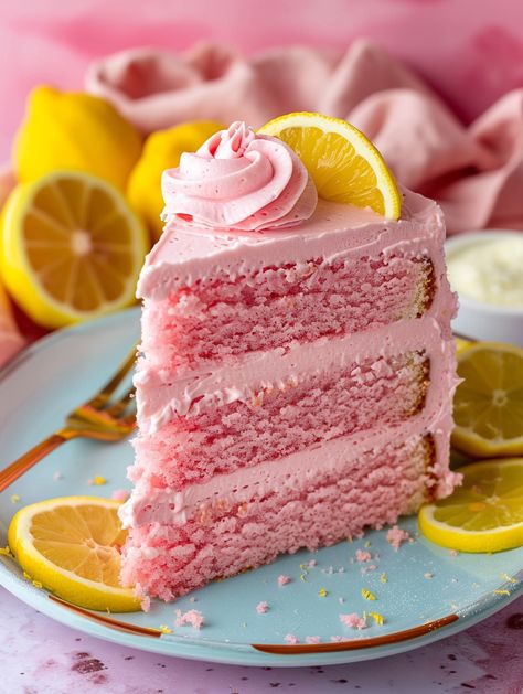 🍋 Pink Lemonade Cake 🌟 🍽️ This Pink Lemonade Cake is a must-try for all dessert lovers! Tangy, sweet, and oh-so-pretty, it's perfect for summer gatherings or anytime you want a vibrant and refreshing treat.   Ingredients⤵️  2 1/2 cups all-purpose flour 🍞 2 1/2 teaspoons baking powder 🌟 1/2 teaspoon salt 🧂 1 1/2 cups granulated sugar 🍚 1/2 cup unsalted butter, softened 🧈 4 large egg whites 🥚 1 cup milk 🥛 1/2 cup frozen pink lemonade concentrate, thawed 🍋 1 tablespoon lemon zest 🍋 Frozen Pink Lemonade, Pink Lemonade Cake, Lemonade Cake, Lemonade Concentrate, Summer Gathering, Dessert Lover, Sweet Delights, Beautiful Wedding Cakes, Lemon Cake