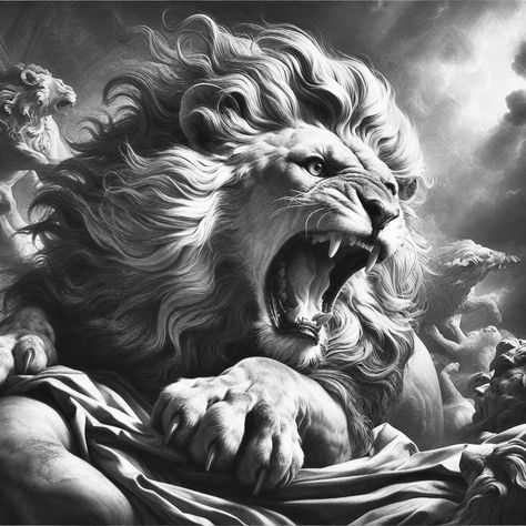 Lion Art Drawing, Snarling Lion, Lion Reference, Leon Tattoo, Ancient Lion, Roaring Lion Tattoo, Lion Art Tattoo, Nemean Lion, Angry Animals