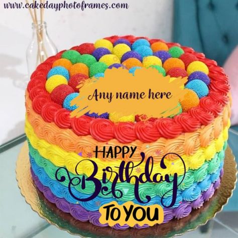 happy birthday cake with name edit free download Cake Name Edit, Birthday Cake With Name Edit, Marriage Anniversary Cake, Happy Birthday Cake With Name, Cake Pic, Birthday Cake Write Name, Birthday Card With Name, Birthday Cake Writing, Birthday Cake With Name