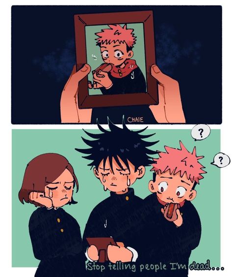 Trio Things, Ju Jitsu, Fanarts Anime, What’s Going On, Funny Anime Pics, Anime Comics, Otaku Anime, Me Me Me Anime, Jujutsu Kaisen