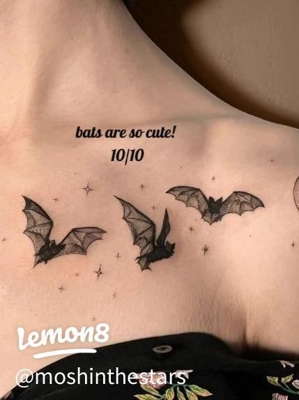 Vampy Tattoo, Bat And Moon Tattoo, Small Bat Tattoo, Bat Tattoo Ideas, Anklet Tattoos, Bat Tattoo, Wicked Tattoos, Hip Tattoos Women, Creepy Tattoos