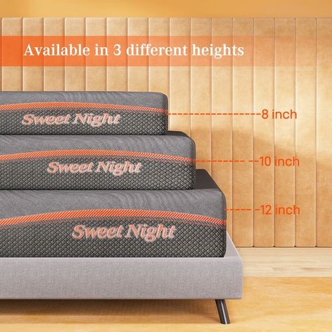 SweetNight Whisper Mattress Queen Memory Foam Mattress, Mattresses Reviews, Mattress Cleaning, Adjustable Mattress, Queen Mattress Size, Gel Memory Foam Mattress, Firm Mattress, Hybrid Mattress, King Mattress