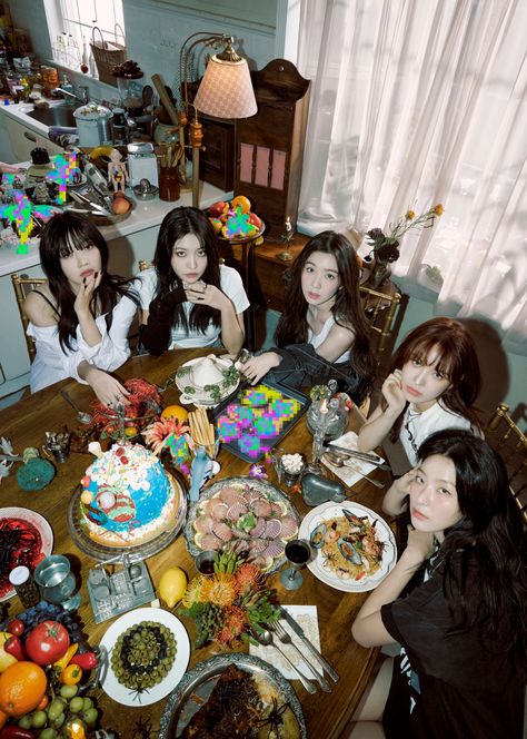 Red Velvet Birthday, Crazy Birthday, Red Velvet Photoshoot, Festival 2022, Velvet Wallpaper, Girl Cakes, Birthday Photoshoot, Kpop Girl Groups, Red Velvet