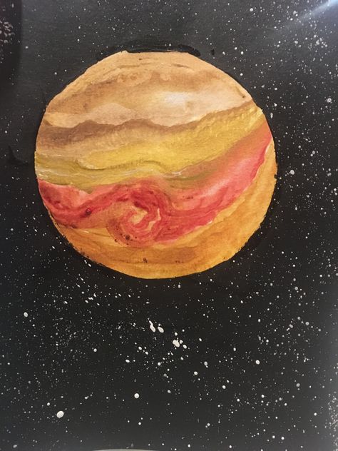 Jupiter Jupiter Painting, Easy Paintings, Oil Pastel, Solar System, Art Videos, Solar, Pastel, Gift Ideas, Drawings