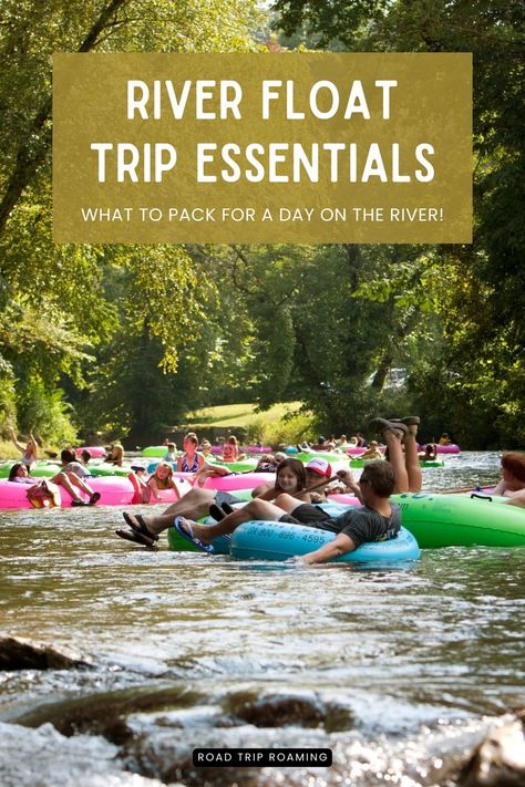 Planning a river float day trip can be a lot of fun! With beautiful scenery, the option to relax or be adventurous, and the possibility of seeing wildlife, it's no wonder that river floats are a popular summer activity. In this guide, we'll go over everything you need to know to plan the perfect river float day trip. Floating The River Outfits Summer, River Floating Hacks, Camping Hiking Outfit, River Float Trip, River Ideas, Trip Packing List, Truckee River, Be Adventurous, River Float