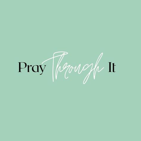 Cookie Johnson on Instagram: “Pray on it. Pray over it. Pray through it. #StayPrayedUp #FaithfulFriday #FaithWithoutWorksIsDead #StayFocused” Pray Through It, Pray On It, Growth Spurt, Quote Wallpaper, Stay Focused, Over It, Wallpaper Quotes, Painting Ideas, Meditation