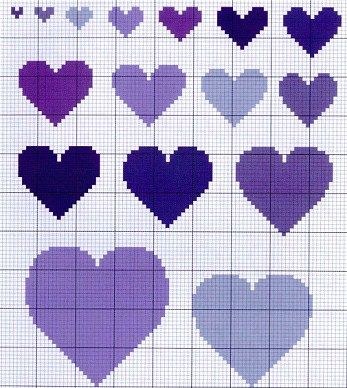 cross stitch chart Canvas Template, Cross Stitch Love, Pola Kristik, Cross Stitch Heart, Pola Sulam, Cross Stitch Baby, Cross Stitch Alphabet, Crochet Cross, Simple Cross Stitch