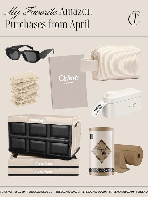 Teresa Caruso, Chic Coffee Table, Amazon Purchases, Cute Decor, Must Have Gadgets, Cute Car Accessories, Amazon Gadgets, Decor Pieces, Rectangular Sunglasses