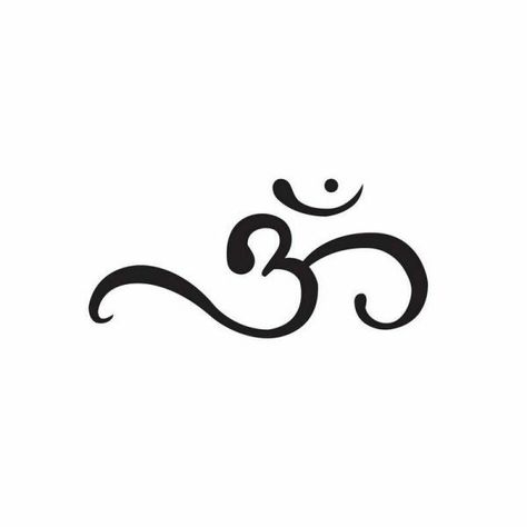 Ohm Symbol Tattoo, Aum Tattoo, Ohm Tattoo, Om Symbol Tattoo, Yogi Tattoo, Tattoo Lotus, Peace Tattoos, Om Tattoo Design, Cute Simple Tattoos