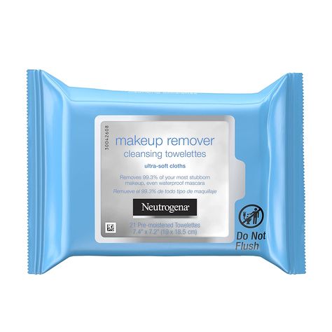 Neutrogena Makeup Remover Cleansing Facial Towelettes, Daily Gentle Face Wipes to Remove Oil, Dirt, & 99.3% of Makeup, Safe for Sensitive Eyes, Alcohol Free Wipes in Resealable Pack, 21 ct Pack of 1 for $4.99 Pack of 3 for $7.13 Waterproof Makeup Remover, Facial Cleansing Wipes, Neutrogena Makeup Remover, Best Makeup Remover, Daily Facial Cleanser, Face Wipes, Neutrogena Makeup, Oil Free Makeup, Face Cleansing