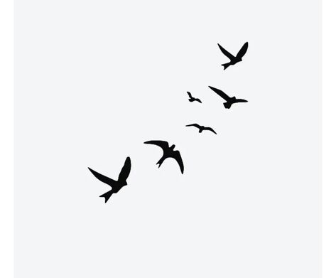 Bird Taking Flight Tattoo, Flying Finch Tattoo, Bird Flock Tattoo, Flying Bird Tattoo Men, Flock Of Birds Tattoo, Finch Tattoo, Isle Of Flightless Birds, Concept Tattoo, Bird Tattoos Arm