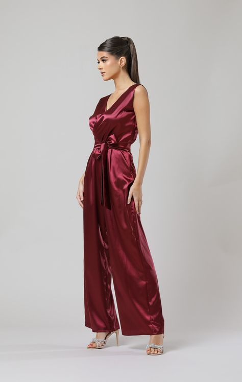 Jumpsuit Backless, Cocktail Jumpsuit, Womens Summer Jumpsuits, Bridesmaids Jumpsuits, Jumpsuit For Wedding Guest, Elegant Jumpsuit, Burgundy Jumpsuit, Formal Jumpsuit, Evening Jumpsuit