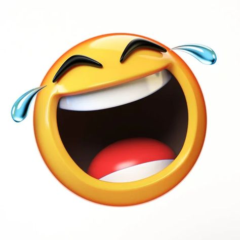 En la misma serie con 171022830 Happy emoji isolated on white background, smiling face emoticon 3d rendering Laughter Emoji, Emoji Meme Funny, Funny Chutkule, Crying Emoji, Funny Emoji Faces, Laughing Emoji, Jokes In Hindi, Funny Comedy, Stand Up Comedy