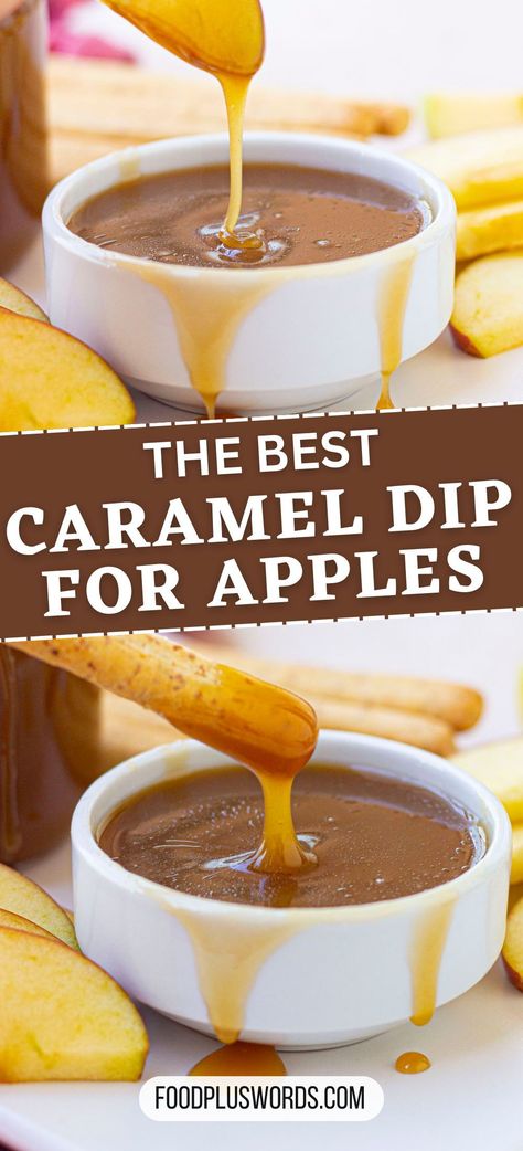 Create your own creamy caramel dip for apples with this simple DIY recipe. Made with cream cheese and sweetened condensed milk, it's a healthier alternative to store-bought options. Perfect for your homemade caramel apple creations. Caramel Apples With Sweetened Condensed Milk, Homemade Caramel For Apple Dipping, Recipe For Caramel Apples, Homemade Dipping Caramel, Caramel Dip For Apples Condensed Milk, Homemade Apple Carmel Dip, Apple Dip Caramel, Caramel Recipe For Dipping Apples, Caramel For Apple Dipping