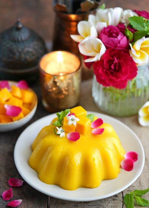 Diwali Treats, Recipes With Eggs, Mango Custard, Simple Desserts, Tiramisu Dessert, Custard Pudding, Eggless Desserts, Coconut Pudding, Eggless Recipes