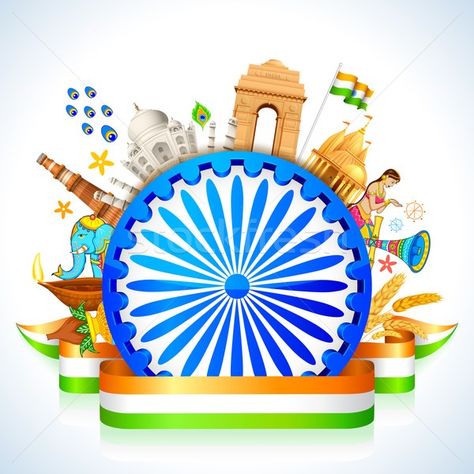 Azaadi Ka Amrit Mahotsav Poster, Republic Day Charts For School, Fest Decoration Ideas, Holiday Poster Design, Kindergarten Art Crafts, Vande Mataram, Independence Day Card, Namaste India, Independence Day Drawing