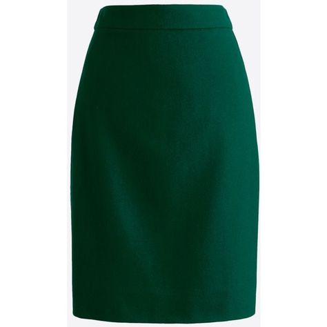 J.Crew Petite pencil skirt in double-serge wool (£32) ❤ liked on Polyvore featuring skirts, saias, petite skirts, green skirt, long pencil skirt, green pencil skirt and long wool skirt Emerald Green Coat, Green Wool Skirt, Pencil Skirt Long, Long Wool Skirt, Long Green Skirt, Petite Skirts, Green Pencil Skirt, Skirt Petite, Green Pencil