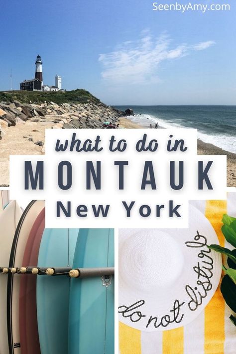 Hamptons Travel, Montauk Long Island, Montauk Beach, Travel New York, York Things To Do, Montauk New York, Usa Roadtrip, Hampton Beach, East Coast Road Trip