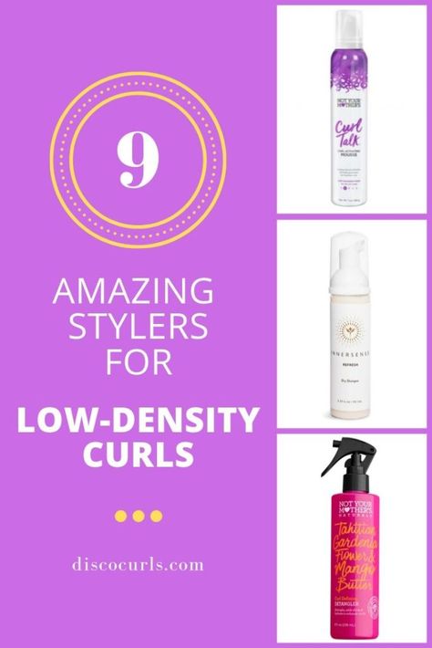 9 Amazing Stylers for Fine Low-Density Curls - DiscoCurls Oil For Curly Hair, Slick Ponytail, Curly Hair Accessories, Fine Curly Hair, Biracial Hair, Curly Hair Problems, Low Porosity Hair Products, Colored Curly Hair, Natural Curls Hairstyles