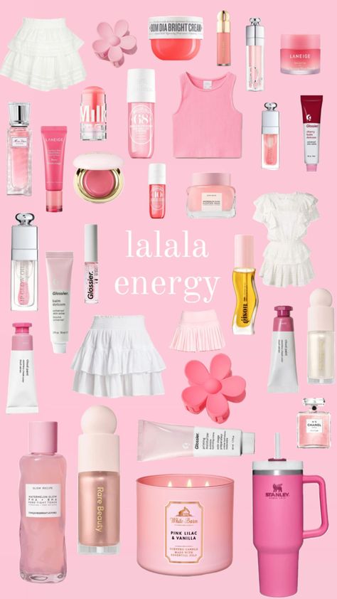 #lalala #lalalagirl #pink #aesthetic Lala Girl Aesthetic, Lalala Aesthetic, Lalala Girl Aesthetic, Trendy Outfits Inspiration, Aesthetic Shuffles, La Girl, Lip Glow, Quick Jokes, Pink Aesthetic