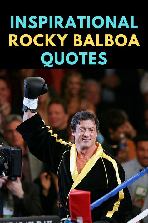 Rocky Movie Quotes, Rocky Quotes Motivation, Jordan Toma, Bet Quote, Rocky Tattoo, Rocky Balboa Movie, Rocky Quotes, Rocky Balboa Quotes, Movie Captions