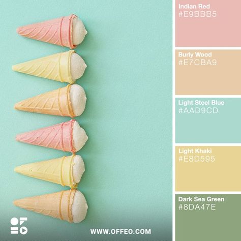 Summer Color Palettes, Pastel Color Schemes, Spring Color Palette, Color Schemes Colour Palettes, Scenic View, Pastel Colour Palette, Pastel Palette, Color Palette Design, Green Baby