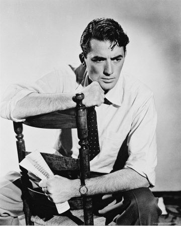 Gregory Peck, A Man, Black And White, White, Black