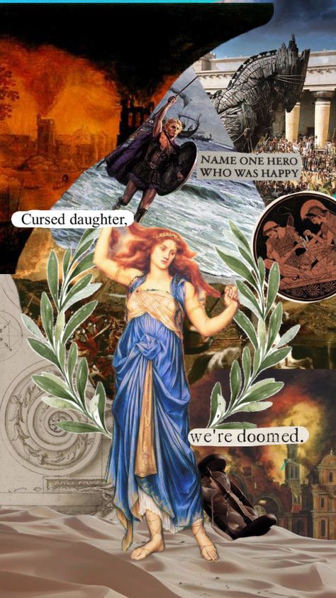 Cassandra of Troy #cassandra #greekmythology #thetrojanwar Cassandra Mythology, Cassandra Of Troy, Cassandra Greek Mythology, Women In Greek Mythology, Cassandra Troy, World Mythology, Witch Magic, Greek Goddess, Ancient Greece