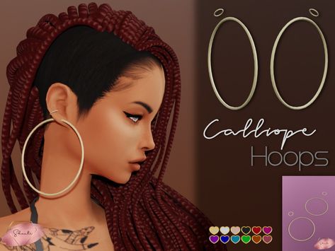 Shanti_'s Calliope Hoops Sims Finds, Sims 3 Cc, Sims 3 Cc Finds, Maxis Match Cc, Female Base, Hamsa Earrings, Sims Games, Sims 1, Sims Community