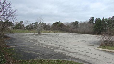 Abandoned Parking Lot, Appalachian Gothic, School Dorm, Racine Wisconsin, Apocalypse Aesthetic, Abandoned Cities, Western Nc, Liminal Space, Old Churches