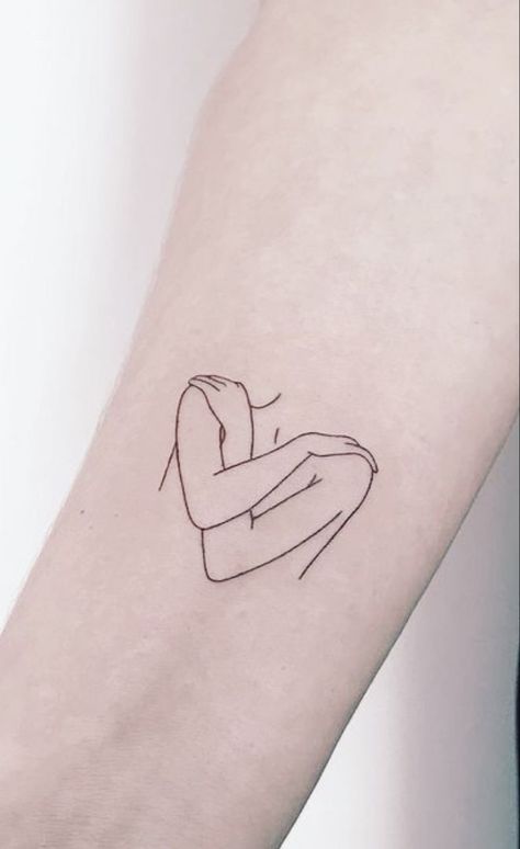 Tattoos Words, Wrist Tattoos Words, Love Tattoo Ideas, Tattoos Hand, Tato Minimal, Self Love Tattoo, Clever Tattoos, Silhouette Tattoos, Love Tattoo