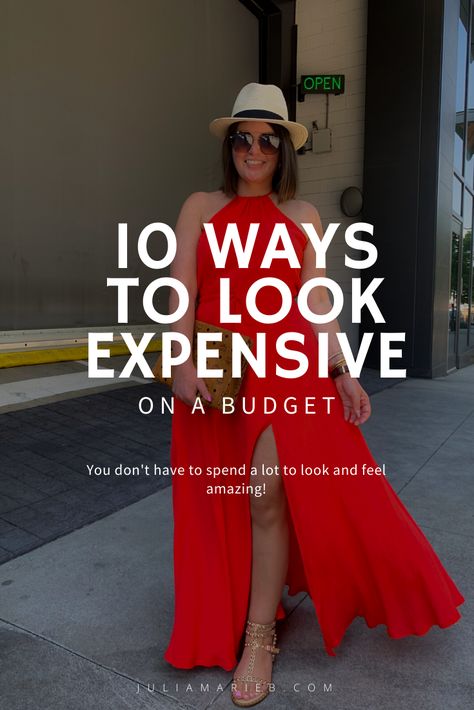 10 WAYS TO ELEVATE YOUR LOOK ON A BUDGET Outfits For Short Women Curvy, Outfits For Short Women, Julia Marie, How To Look Expensive, Stylish Outfits For Women Over 50, Apple Dress, Atlanta Fashion, Elegant Cocktail Dress, Elegant Outfit Classy